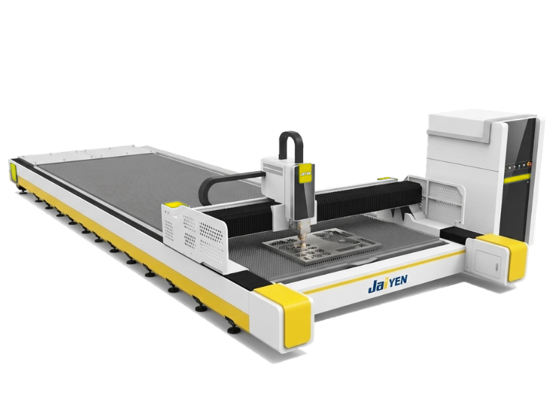 เครื่องตัด Hybrid Laser %2B Flame Cutting Machine